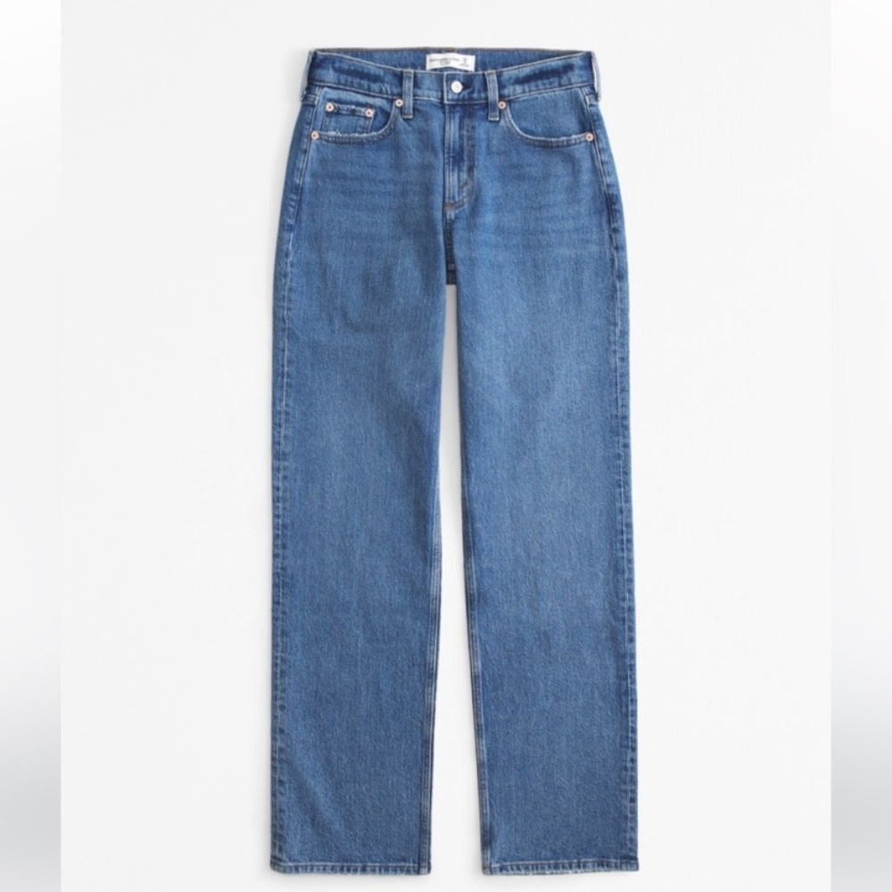 Abercrombie & Fitch low rise baggy jean